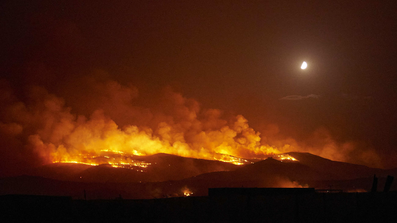 Incendio en Afaro, Tenerife