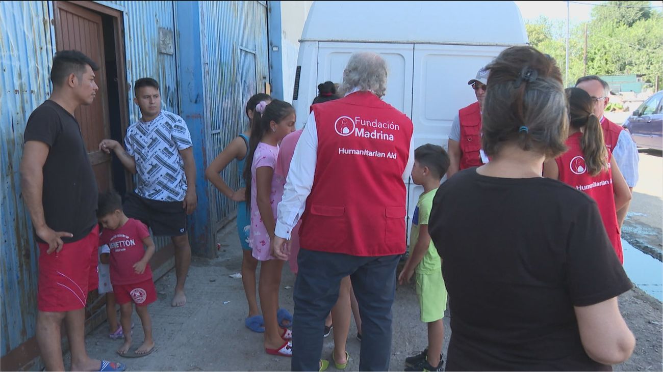 La Fundación Madrina apoya a embarazadas y niños en plena ola de calor en Madrid