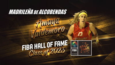 La madrileña Amaya Valdemoro, primera española en ingresar en el Salón de la Fama de FIBA