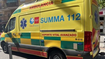 Un obrero, grave tras cortarse en una mano en el centro de Madrid