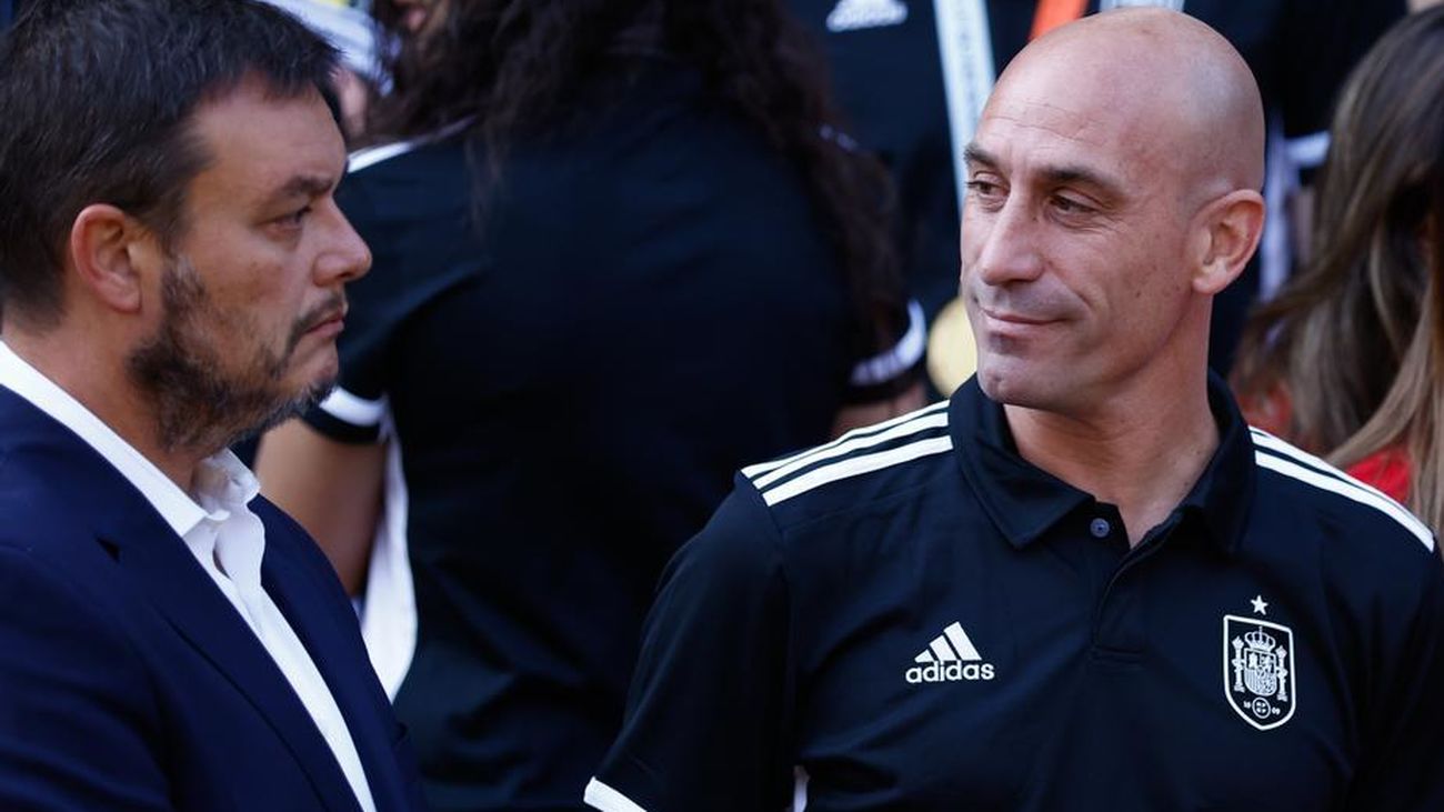 Víctor Francos y Luis Rubiales