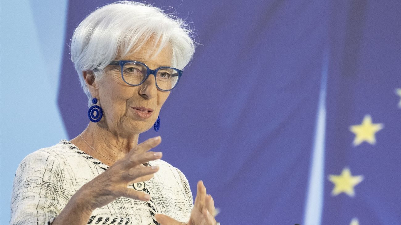 La presidenta del Banco Central Europeo (BCE), Christine Lagarde