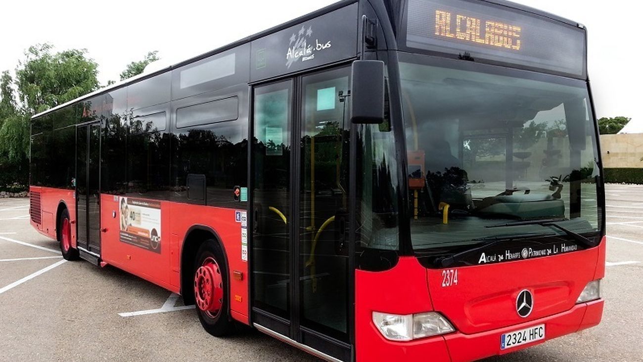 Los autobuses urbanos de Alcalá modifican sus recorridos durante las ferias