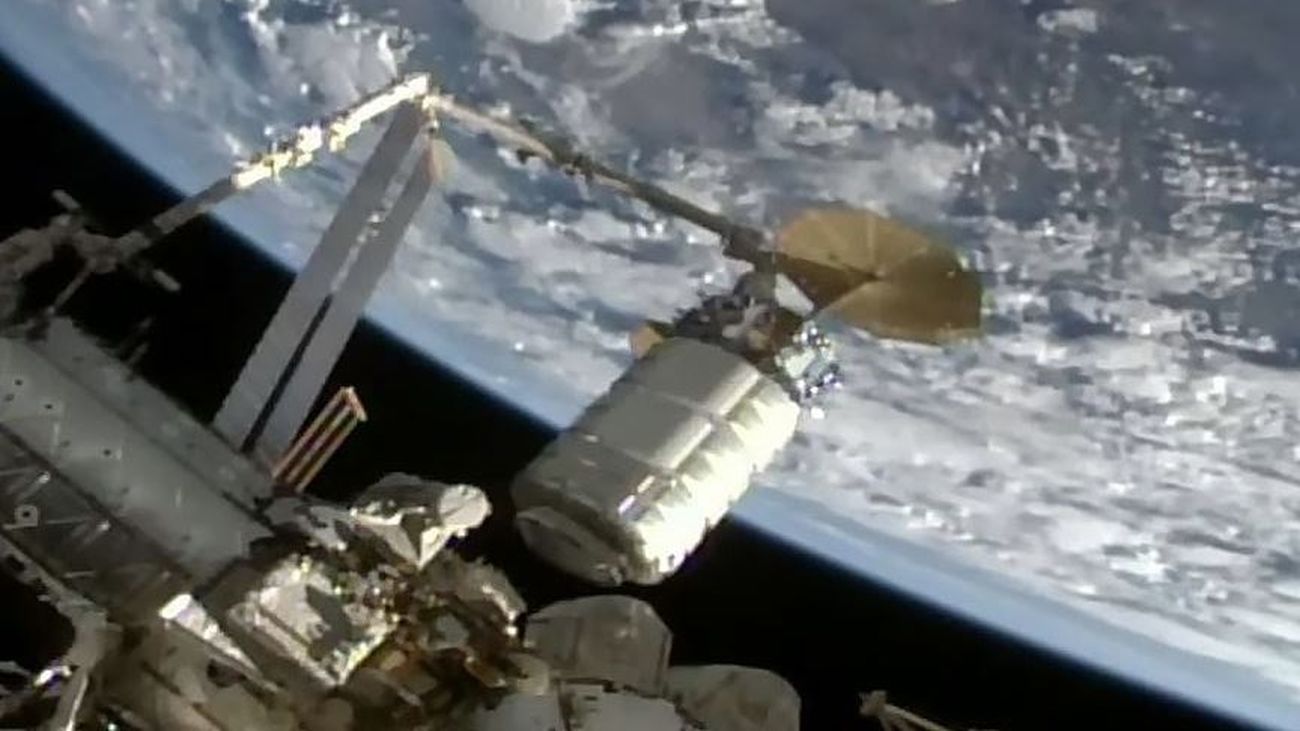 Atraque de Cygnus 19 en la Estación Espacial Internaciona