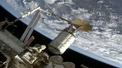 La nave de carga rusa Progress MS-24 se acopla con la Estación Espacial Internacional