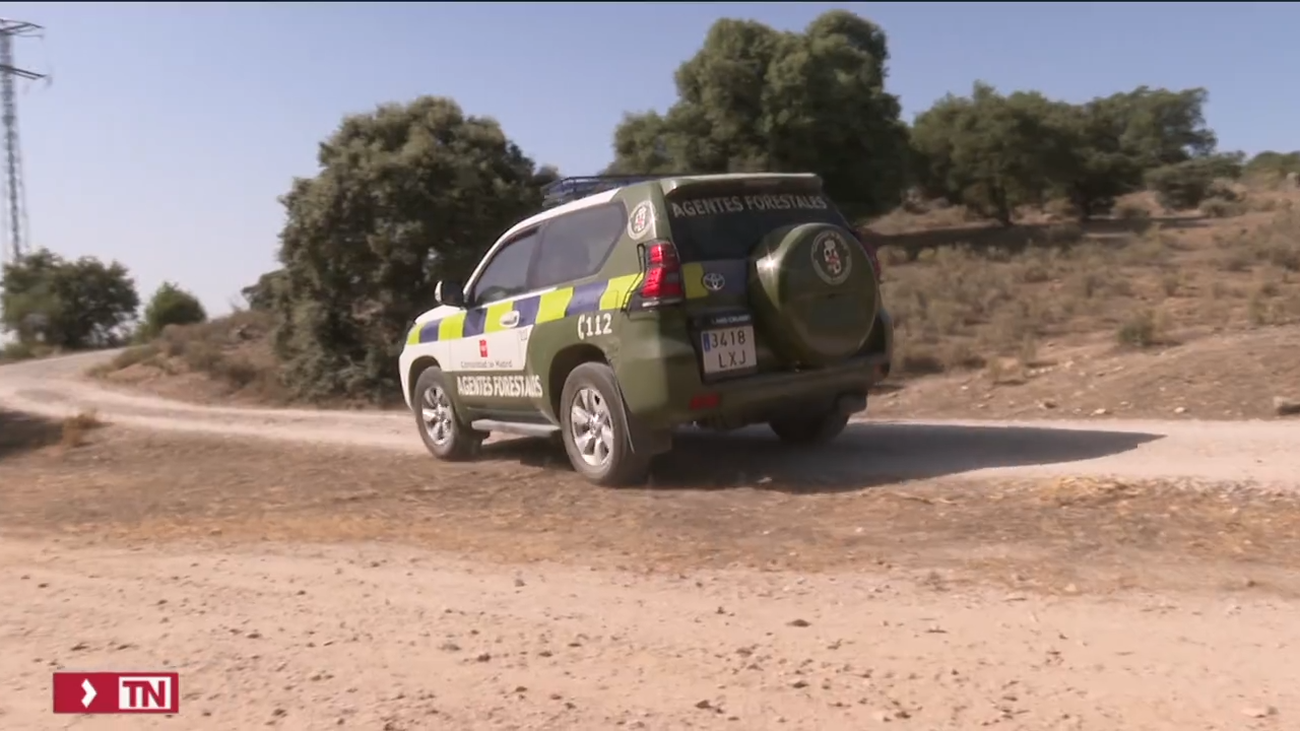 Riesgo muy alto de incendios en gran parte de la Comunidad de Madrid