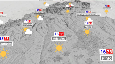 Notable descenso de las temperaturas en toda la Comunidad de Madrid este domingo