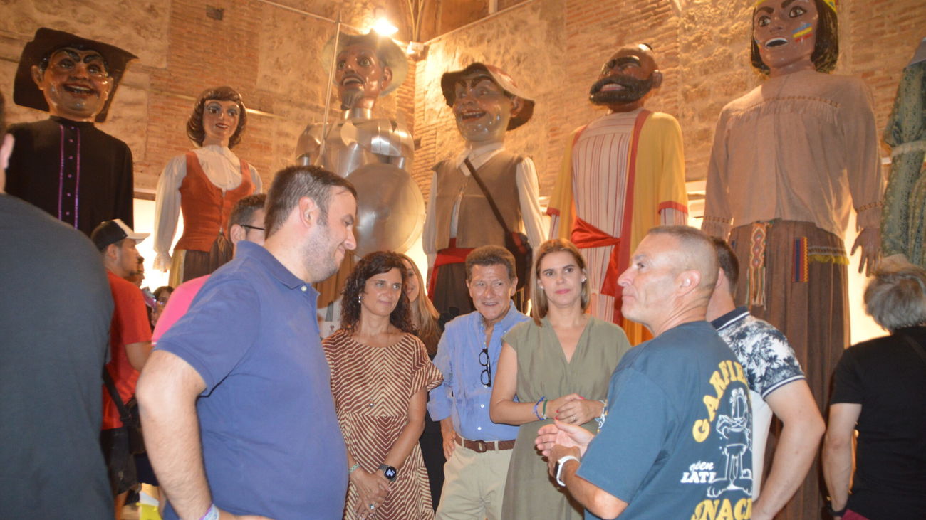 Abierta la exposición de Gigantes, Cabezudos y Pequeñantes en Alcalá de Henares