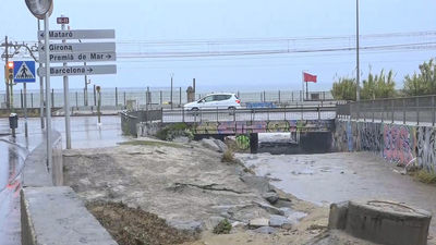 El temporal castiga duramente a Baleares y Cataluña