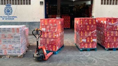 Detenido en Madrid un hombre con 7.000 botellas de alcohol robadas en Jaén