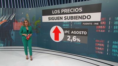 La inflación sube al 2,6% en agosto y la subyacente se suaviza hasta el 6,1%