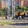 Desmantelan la subestación en desuso del recinto ferial de Alcorcón