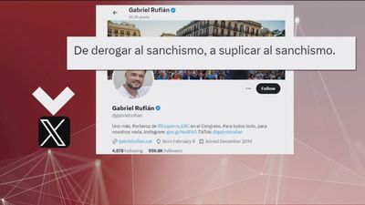 Irónica reacción de Rufián tras la reunión entre Alberto Núñez Feijóo y Pedro Sánchez