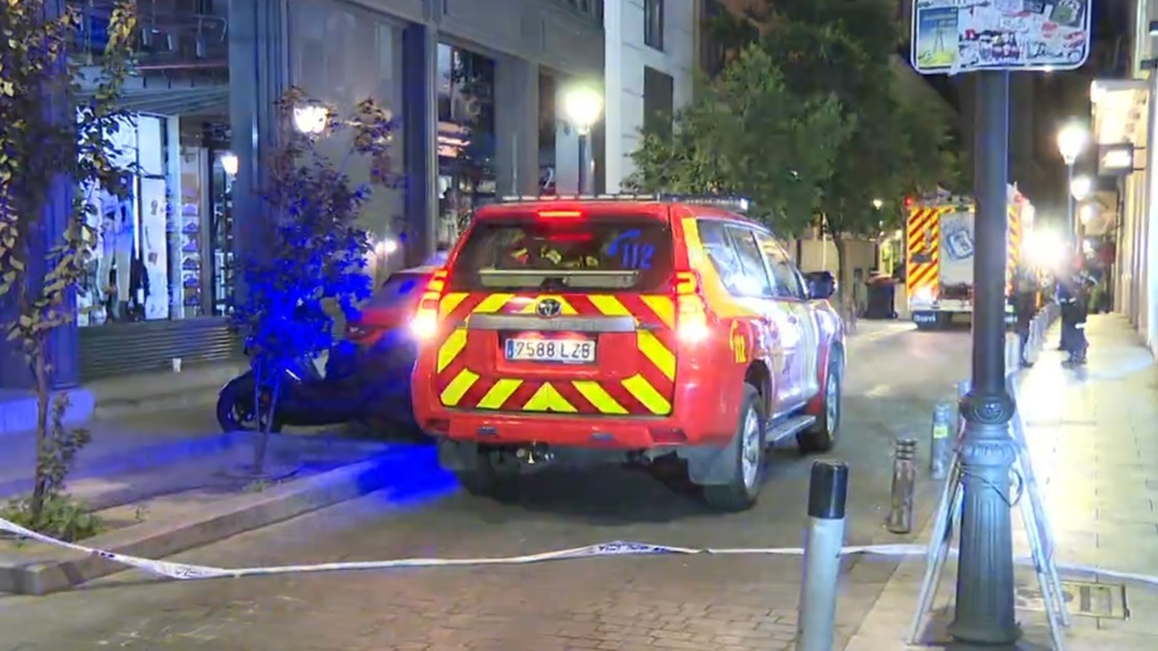 Cinco heridos en el incendio de un restaurante en Gran Vía