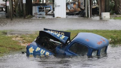 Las imágenes de la estela de destrucción que ha dejado el huracán Idalia en Florida