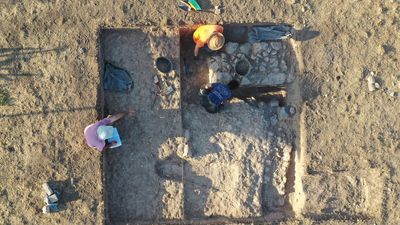 Arqueólogos descubren una iglesia visigoda "inédita" en Olmillos de Sasamón, Burgos