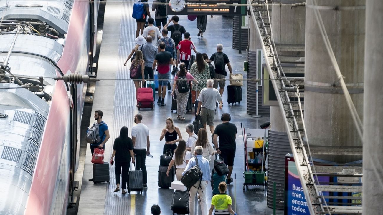 El tráfico ferroviario crece más de un 11% y se disparan los viajes entre Madrid y Levante