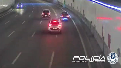 Detenida una conductora que circulaba en sentido contrario por la M-30 cuadruplicando la tasa de alcohol