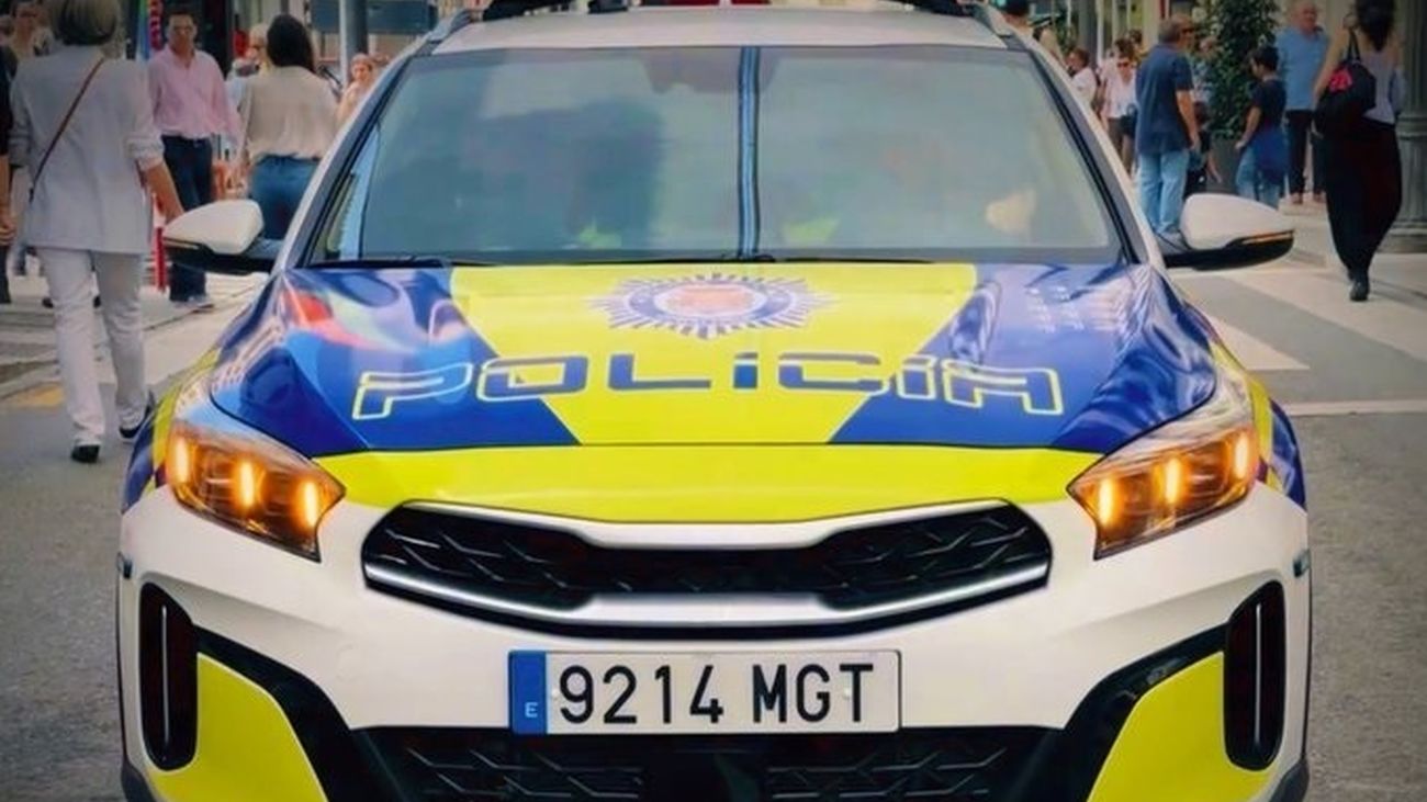 Vehículo de la policía local de Granada