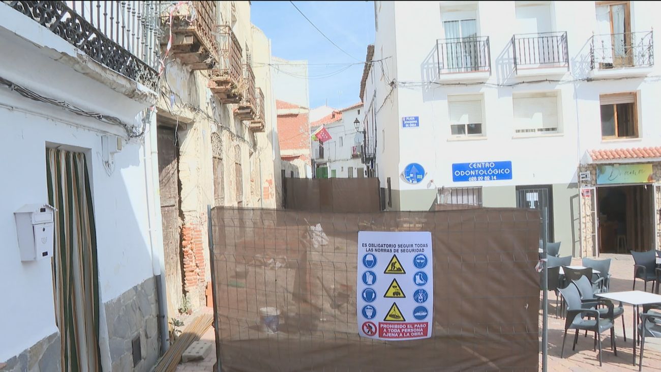 Carabaña se queda sin encierros por una casa en peligro de derrumbe