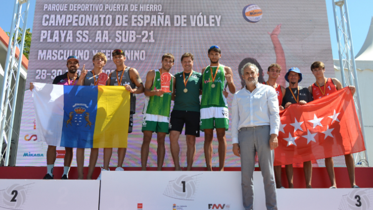 Álvaro Bernal y Hugo López se cuelgan la medalla de bronce del Nacional sub'21