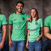 El Atlético de Madrid presenta su tercera equipación, de color verde