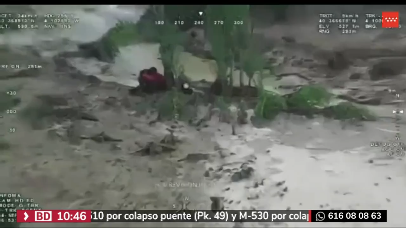 Puentes colapsados dejan incomunicado  Aldea del Fresno