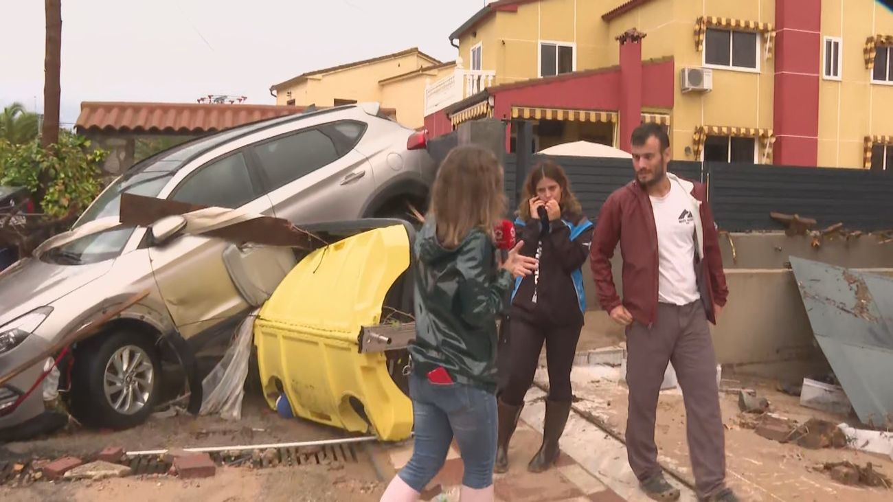 "De repente estalló la puerta y entró todo como una ola", los estragos de la DANA en El Álamo