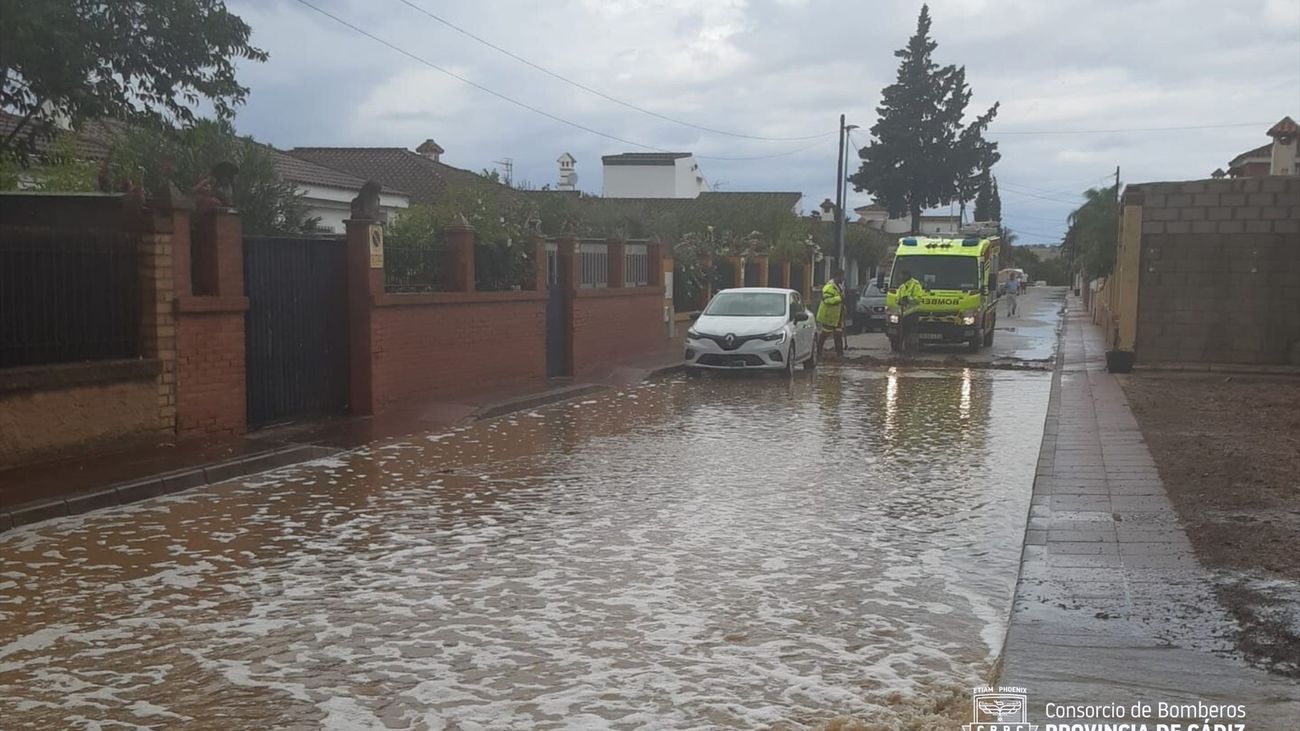 Cádiz, Segovia y Tarragona registran las acumulaciones de lluvia más importantes de España