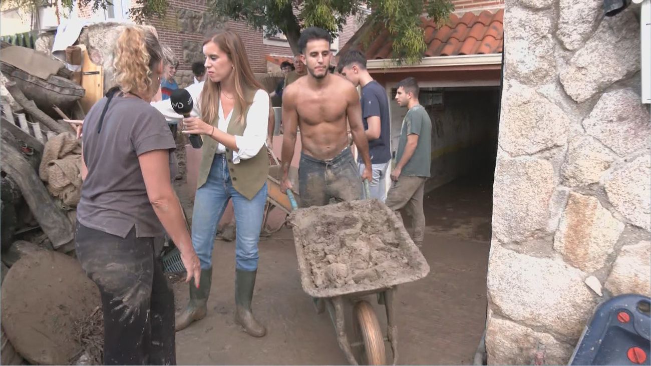 Tras la tormenta llega la solidaridad a los municipios madrileños afectados por la DANA