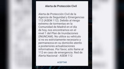 Así funciona el sistema de alarma masiva que Madrid envío a los móviles para avisar de la DANA