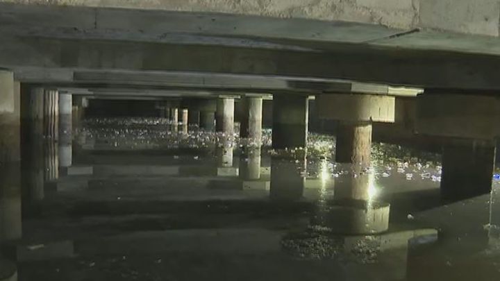 El mayor tanque de tormentas del mundo está en Madrid y el domingo recogió 400 millones de litros de agua