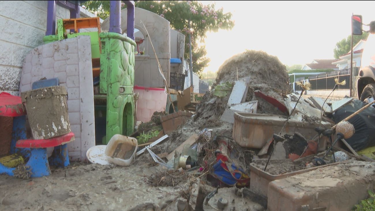 Los efectos de la Dana en Villanueva de Perales