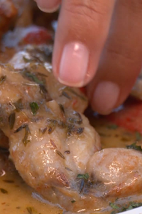 Ancas guisadas en 'El rana verde', todo un clásico