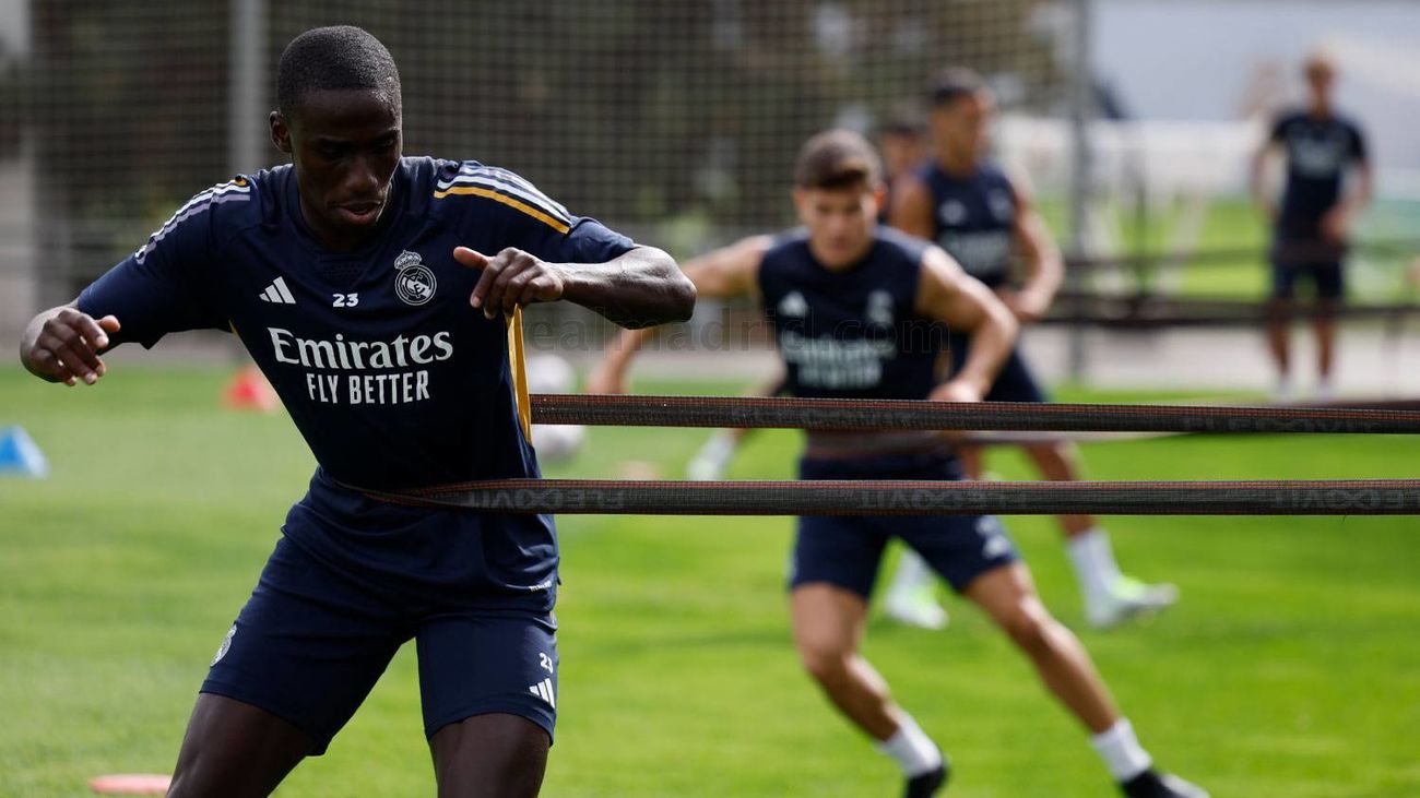 El Real Madrid vuelve a los entrenamientos sin Mendy
