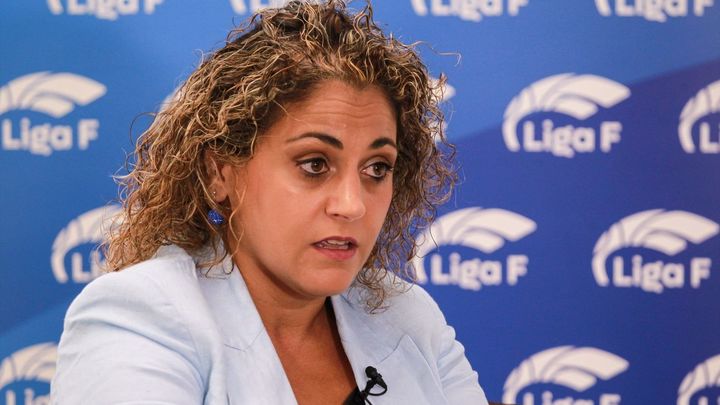 Beatriz Álvarez, presidenta de la Liga F / Irina R. Hipolito / Afp7 / Europa Press