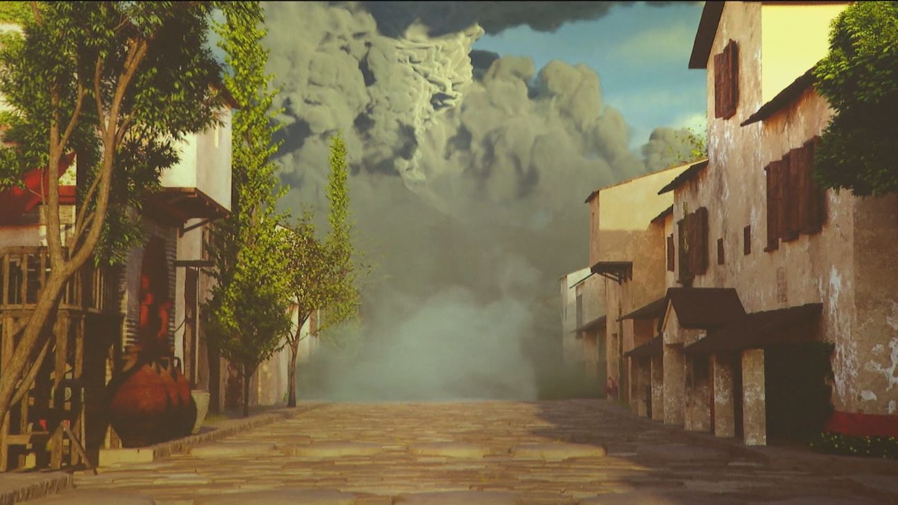 La realidad virtual traslada a Pompeya a los asistentes a una exposición en Madrid