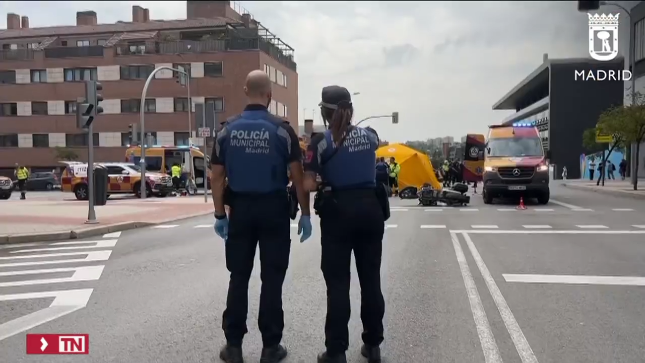 Muere un motorista tras chocar contra un VTC en Montecarmelo