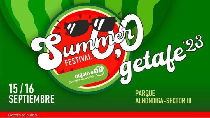 Getafe Summer Fest sin alcohol / Ayuntamiento de Getafe