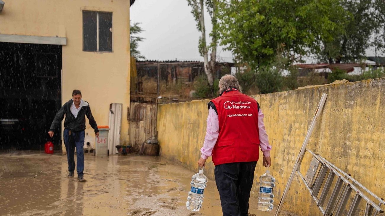 La Dana anega la Cañada Real