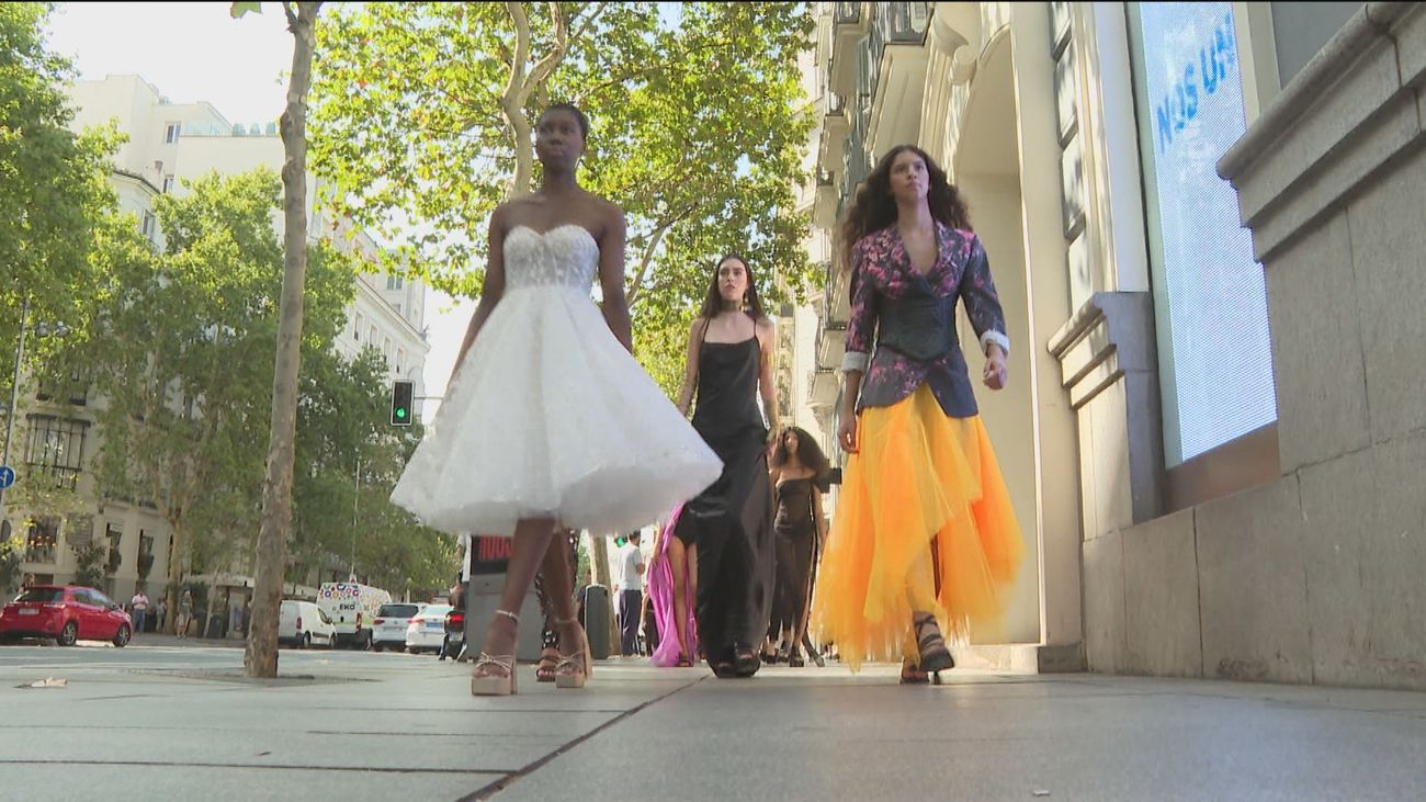 Las calles de Madrid se convierten en una pasarela de moda