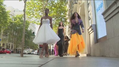 Las calles de Madrid se convierten en una pasarela de moda