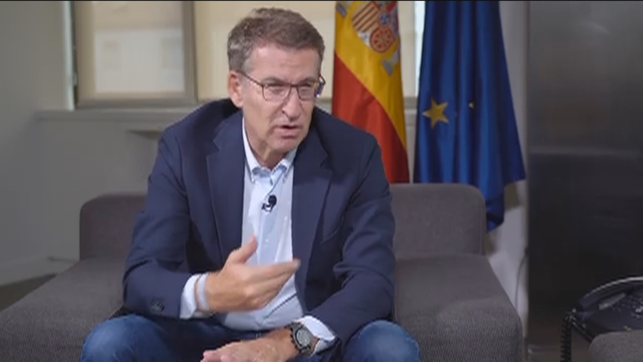 Feijóo confía en que los mecanismos judiciales frenen la ley de amnistía de Sánchez