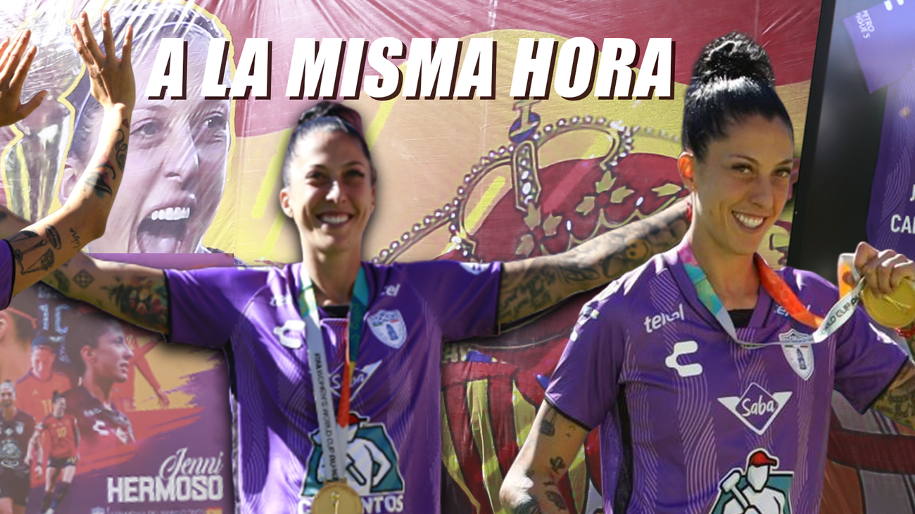 Jenni Hermoso se deja querer en su primer homenaje como campeona del mundo