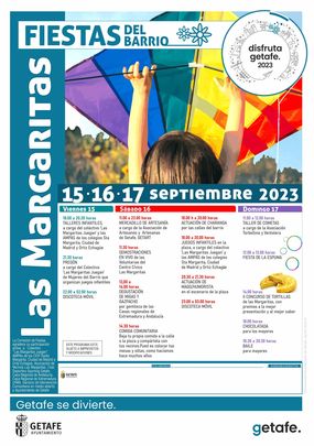 Programa de Fiestas de las Margaritas / AYTO GETAFE