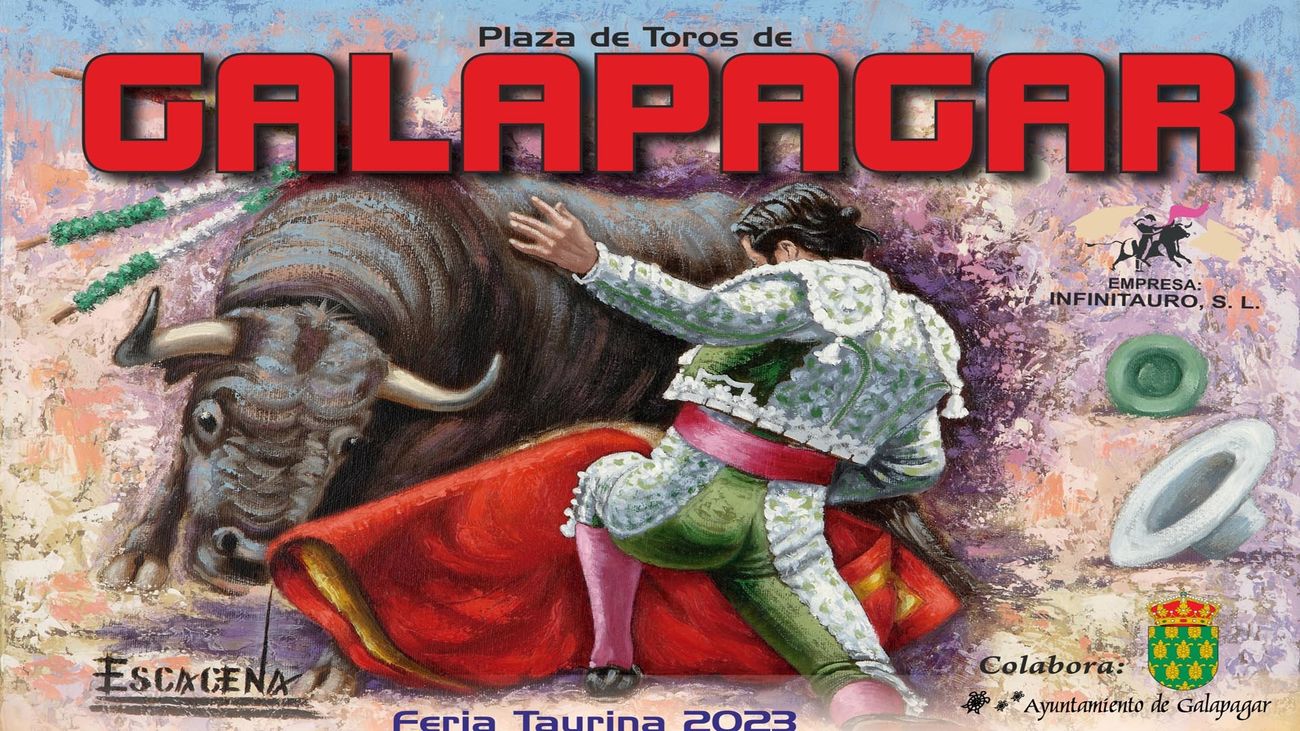 Cartel de toros de Galapagar