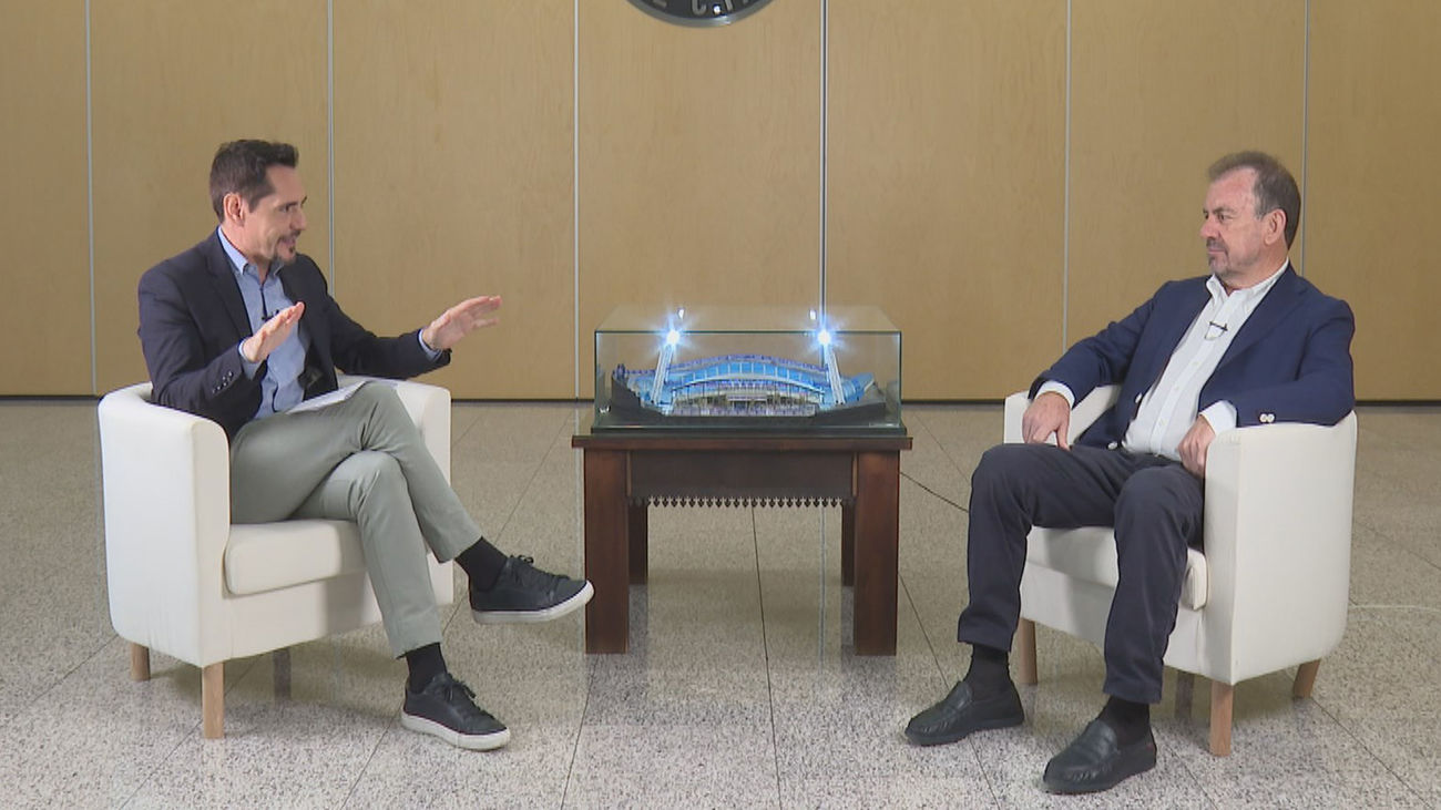 Ángel Torres, en Telemadrid: "Me iré cuando termine el nuevo estadio"