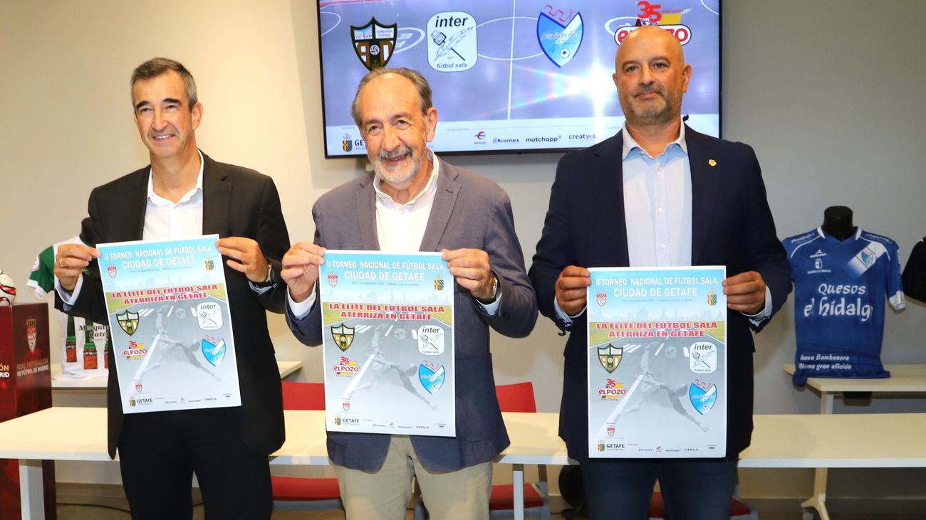 Presentación del Torneo de Fútbol Sala de Getafe
