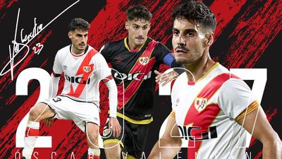 Oscar Valentín renueva con el Rayo Vallecano hasta 2027
