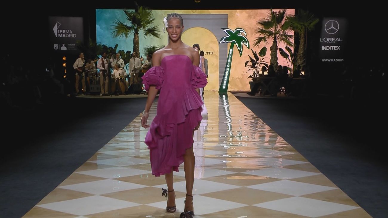 Pedro del Hierro inaugura la pasarela de la MBZWMadrid